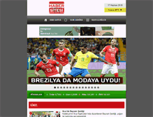 Tablet Screenshot of habersitesi.com